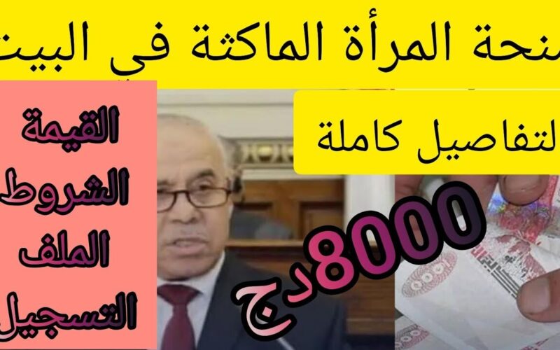 ” www.anem.dz ” رابط التسجيل في منحة المرأة الماكثة بالجزائر 20 ألف دينار 2024 شروط التسجيل وما هي الاوراق اللازمة