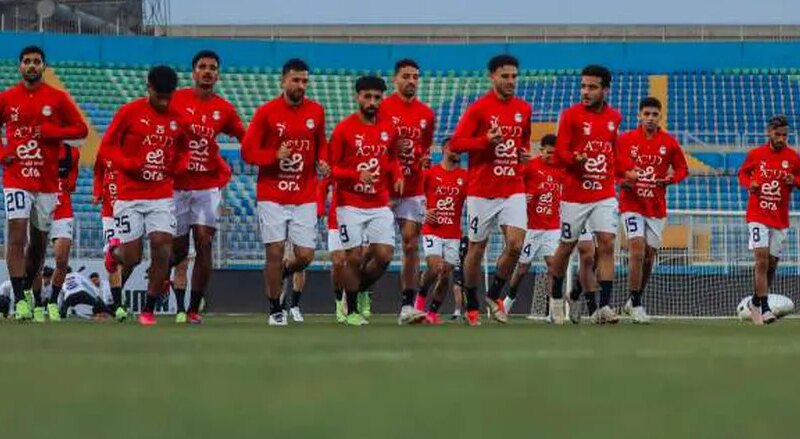 أخر استعدادات منتخب مصر لمواجهة كاب فيردي: إحماءات بدنية وجمل فنية – الدليل المصري