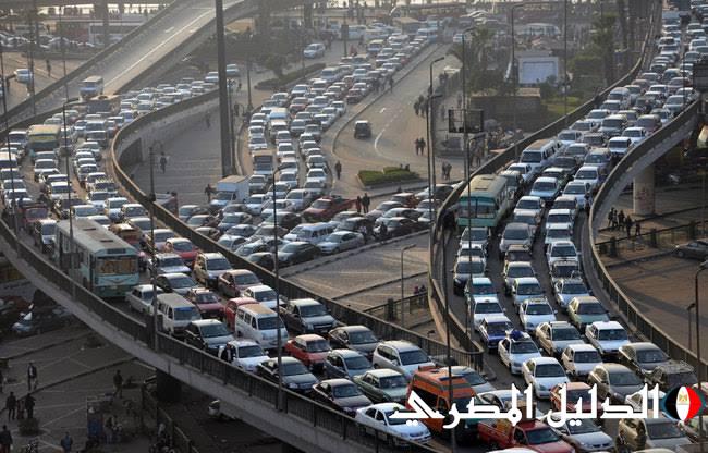 أماكن الزحام والطرق البديلة اليوم الخميس في القاهرة (الحالة المرورية)