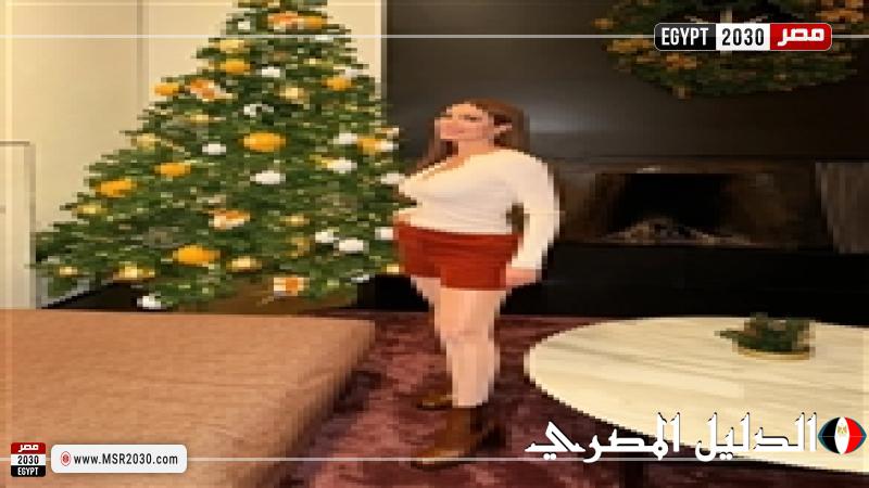 نسرين طافش تحتفل بأجواء الكريسماس في ميلانو